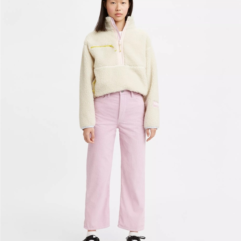LEVI’S RIBCAGE STRAIGHT ANKLE CORDUROY WOMEN'S PANTS